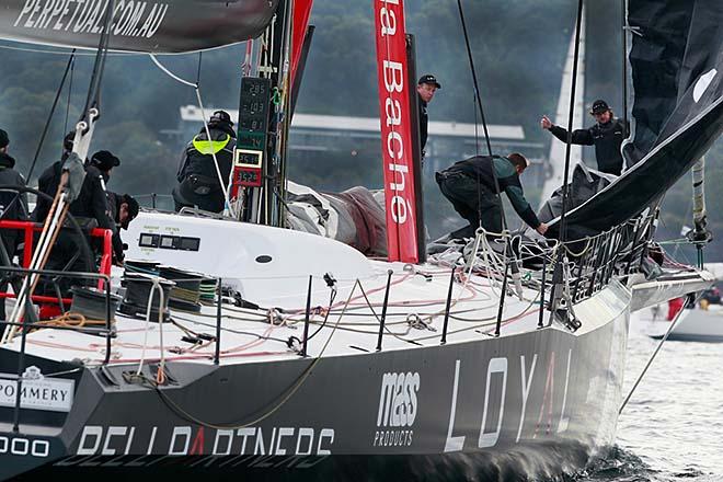 Perpetual Loyal is throwing everything they can at Wild Oats XI. © Howard Wright /IMAGE Professional Photography http://www.imagephoto.com.au